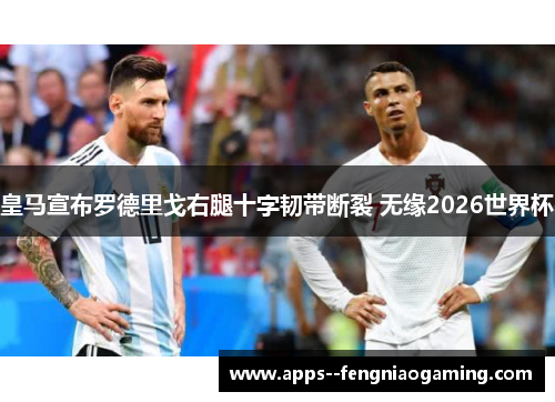 皇马宣布罗德里戈右腿十字韧带断裂 无缘2026世界杯 皇马宣布罗德里戈右腿十字韧带断裂 无缘2026世界杯